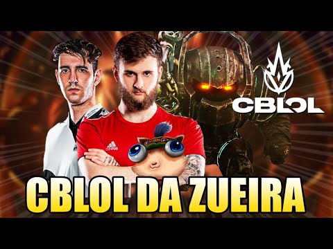 FLASH PERFEITO DO RANGER E PROFESSOR BUGANDO JOGO - CBLOL DA ZUEIRA
