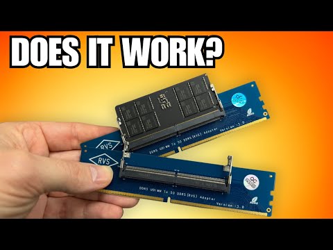 I Put Laptop RAM in a Gaming Desktop - DDR5 Prices Can't Stop Me!