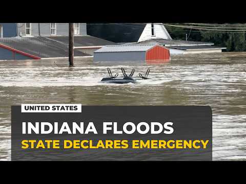 Indiana declares emergency as historic storms batter the US Midwest