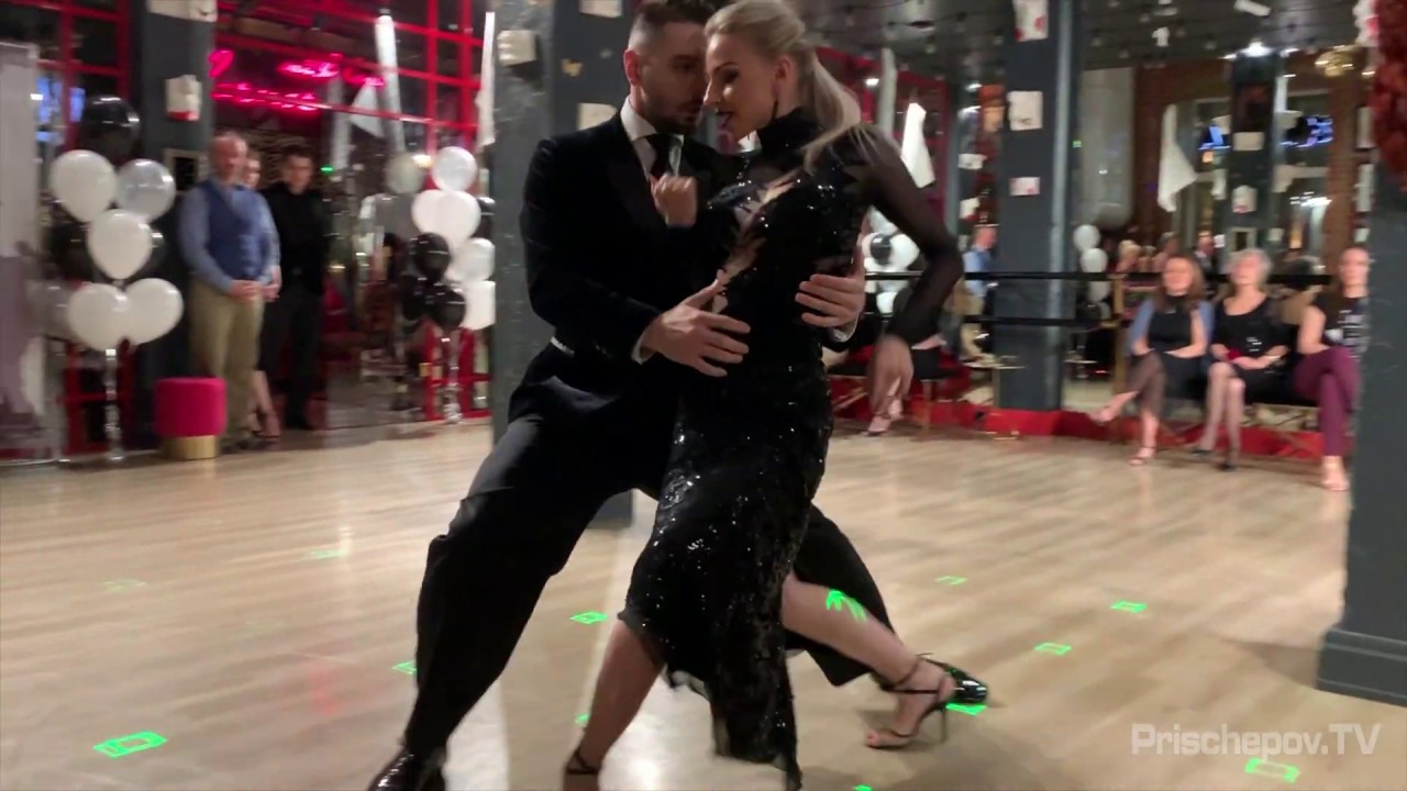 Kirill Parshakov & Anna Gudyno, Milonga Volver in Adornos Center, 2019