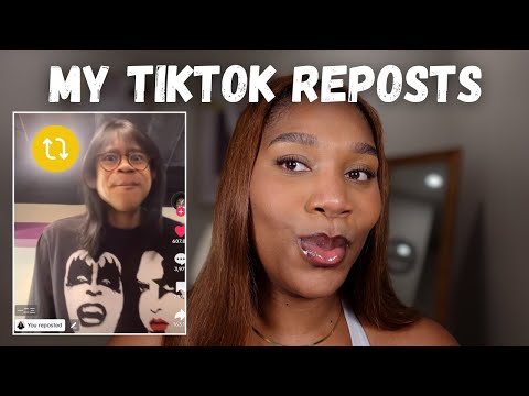 my TikTok reposts explained