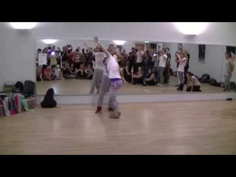 Sofie & Luciano - zouk demo - DIZC