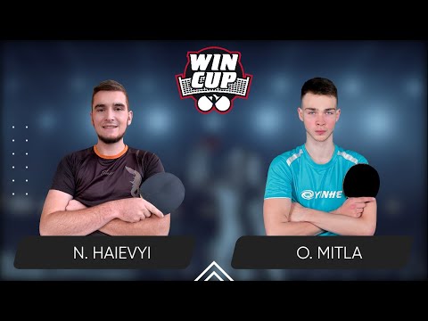 22:15 Nazarii Haievyi - Oleksii Mitla West 6 WIN CUP 12.01.2024 | TABLE TENNIS WINCUP