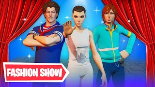 STRANGER THINGS x FORTNITE FASHION SHOW