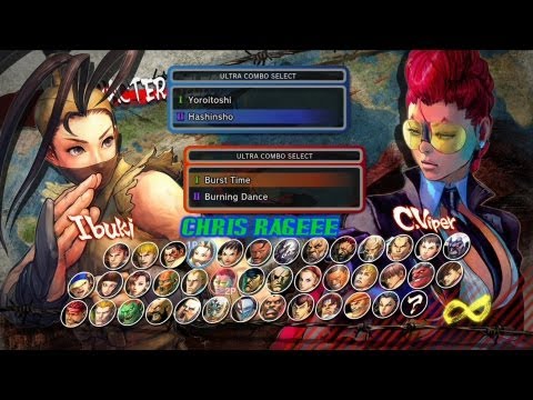 SSF4 AE 2012 Ranked: rockpon (Ibuki) vs RoughPine87 (Viper)
