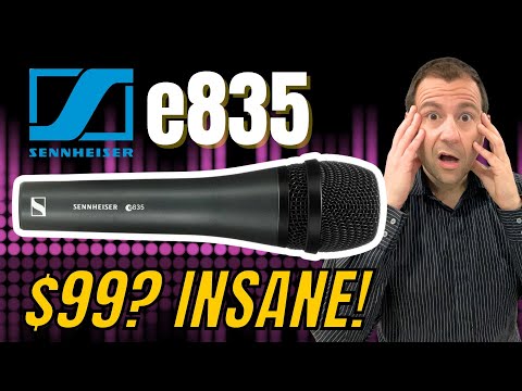 Sennheiser e835 | Handheld Cardioid Dynamic Microphone. New with Full Warranty! image 9