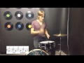 Happy by Pharrell Williams - Drum Lesson 