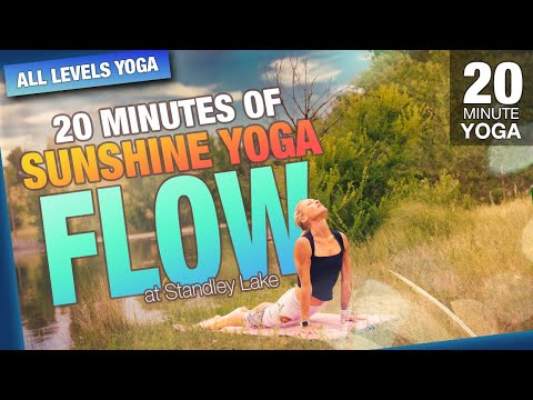 20 Min Sunshine Yoga Morning Flow on Standley Lake - Five Parks Yoga