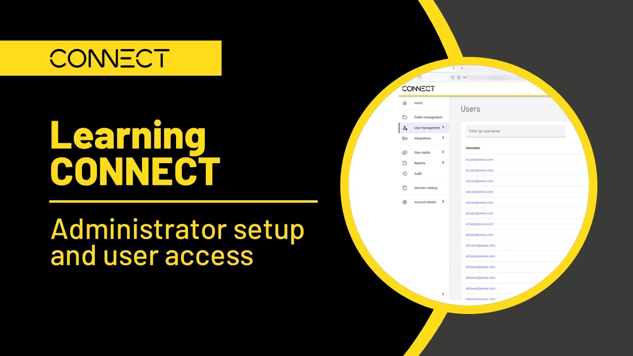 Learning CONNECT: Administrator setup and user access for data services