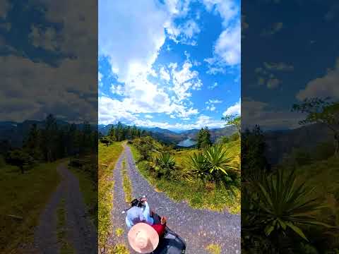 Bajando hacia el Chivor  #aventura #insta360x4 #naturaleza #moto #apache200 #viajes #4k #motoaventur