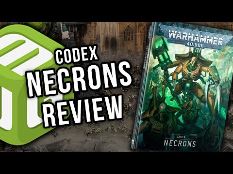 NEW Necron Codex First Impressions - Codex Review