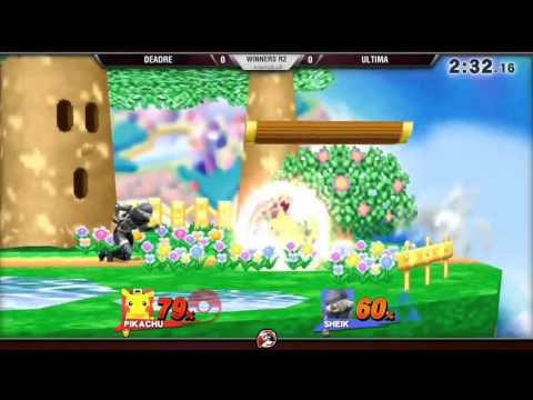 Smash 4 Versus Weekly 11/19/15 - Winners R2 - Deadre (Pikachu) vs Ultima (Sheik)