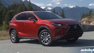 2015 Lexus NX 300h Test Drive Video Review - Hybrid Compact Luxury Crossover