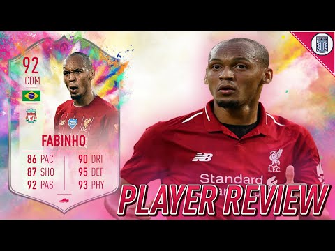 92 SUMMER HEAT FABINHO PLAYER REVIEW! SBC PLAYER - FIFA 20 ULTIMATE TEAM