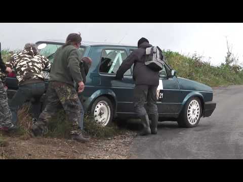 Paweł ZIAJA VW Golf - SZK Rajd z Dziennikarzami 08-10-2011 Brzostek