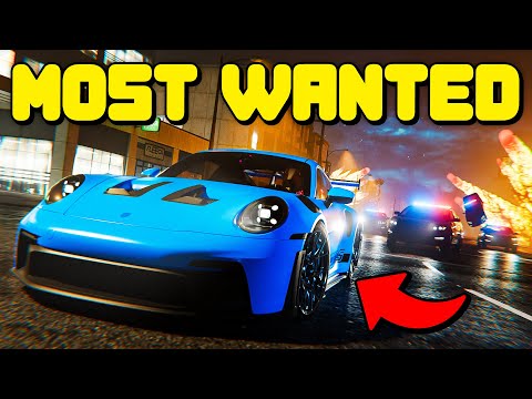 Becoming The Most Wanted Car In GTA 5 RP