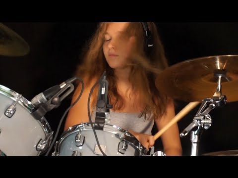 Smoke On The Water; drum cover by Sina