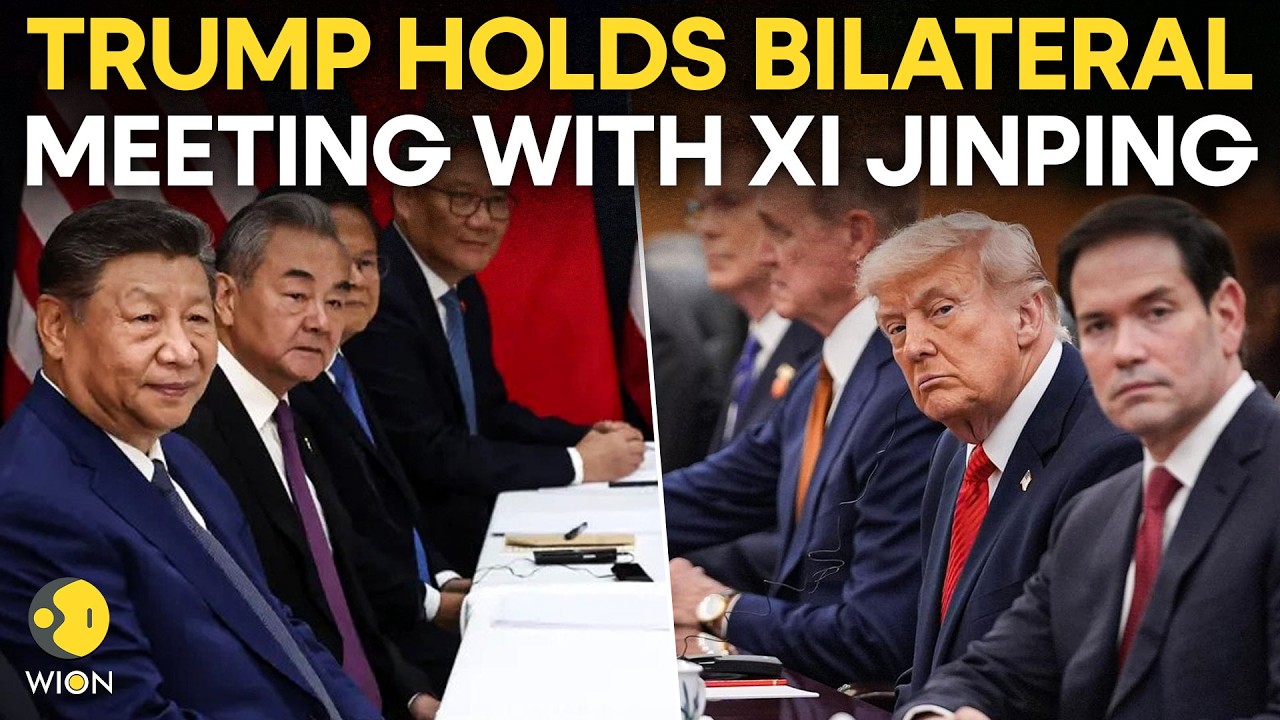 Trump-Xi Jinping Meet LIVE: Trump And Xi Jinping Hold Important Bilateral Meet | WION