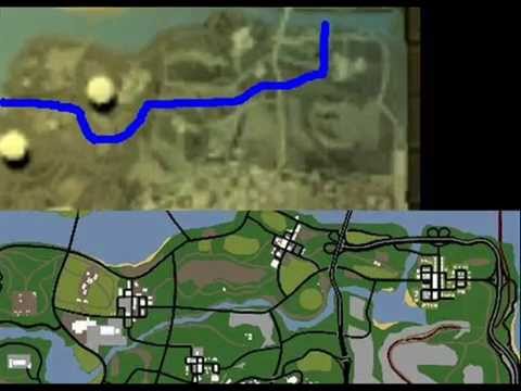 Grand Theft Auto San Andreas Beta map