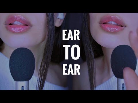 ASMR Twin Ear to Ear Tingles 🎆 New Year Special | Mouth Sounds & Whispers For Sleep
