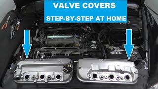 Acura and Honda V6 Valve Cover Gasket Replacement With Basic Hand Tools