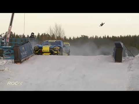 HIGHLIGHT: “Oliver Solberg Crash / Mistake” | Race of Champions Sweden 2023