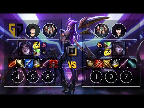 GEN Ruler Kai'Sa vs SSol Aphelios Bot - KR Challenger Patch 10.11