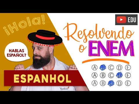 Answering the ENEM - Spanish. [Prof. Noslen]