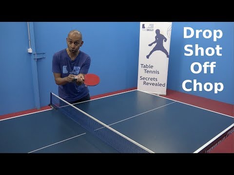 Drop Shot off Chop | PingSkills | Table Tennis thumbnail