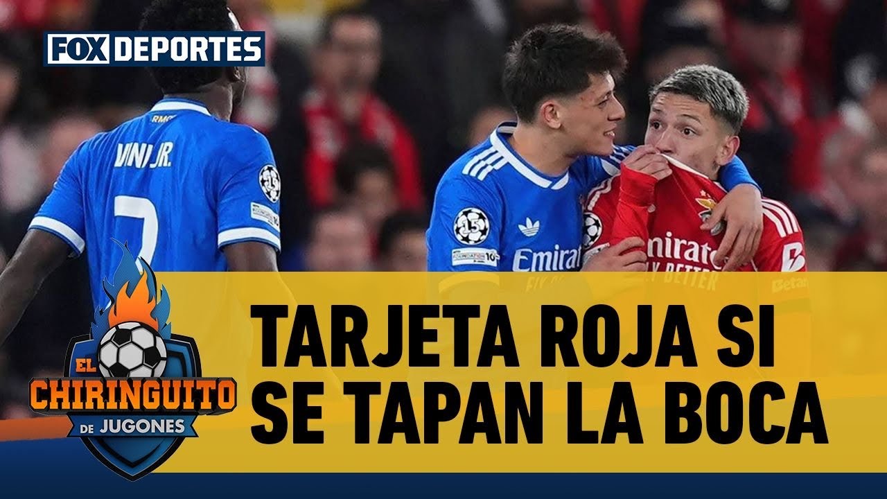 🟥🫢 TARJETA ROJA a los futbolistas que se TAPAN LA BOCA al discutir con rivales | El Chiringuito