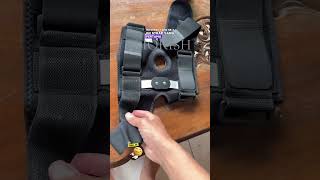 Knee Deker penyangga lutut dengan desain stabil, anti-slip, dan bantalan patela. Cocok untuk aktiv