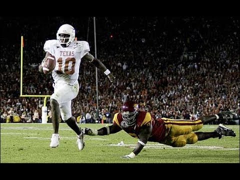 2006 Rose Bowl  #2 Texas (12-0) vs #1 USC (12-0) 1st half