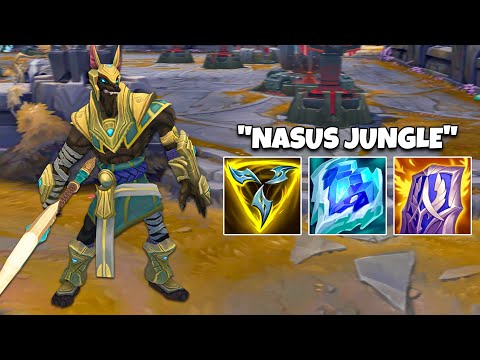 NEW NASUS JUNGLE STACKING STRATEGY IS BROKEN (1000 STACKS)