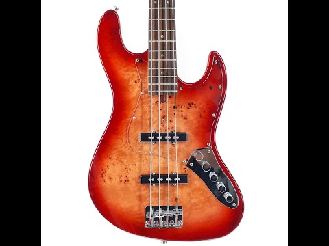 Bacchus Jazz Bass WJB-RD image 14