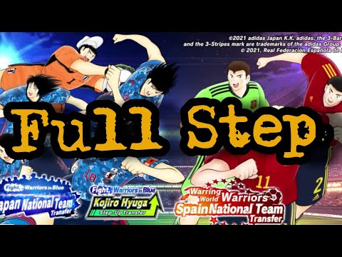 Gacha Full Step Spain Japan Banner Annive Captain Tsubasa Dream Team