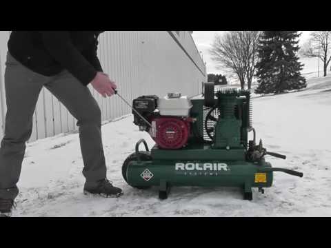 Cold Weather Starting - ROLAIR Gas Air Compressors