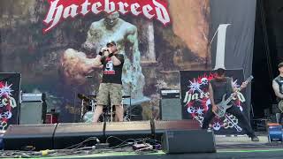 Looking Down the Barrel of Today by Hatebreed Live @ 2021 Metal Tour of the Year Albuquerque NM