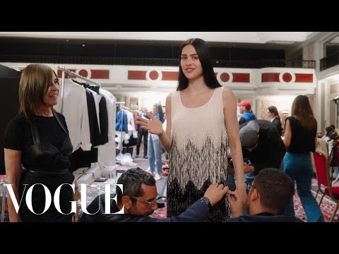 Inside Amelia Gray's Final Fitting With Carine Roitfeld for Vogue World: Paris | Vogue
