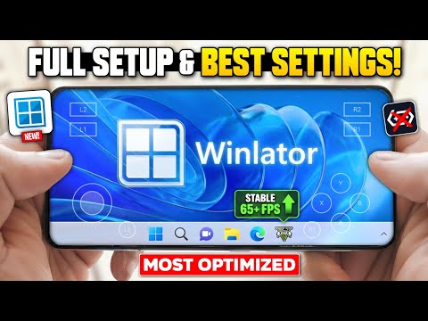 🚀 How to Play PC Games on Android Using Winlator Emulator! | Full Setup & Best Settings For Everyone