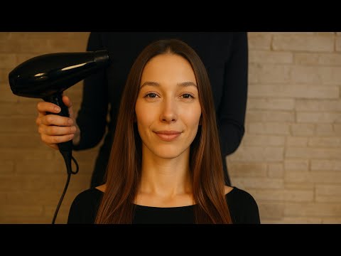 Take Away the Stress – Hair Dryer ASMR with Laurie | No Ads