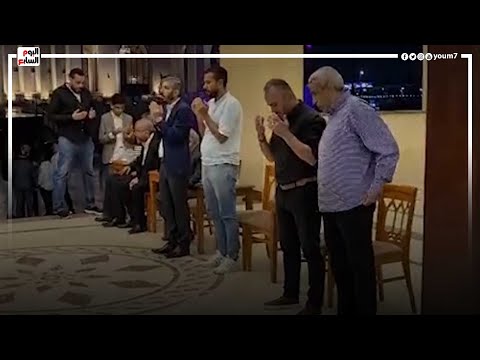 رامي رضوان الحاضر الوحيد في عزاء المخرج احمد النحاس