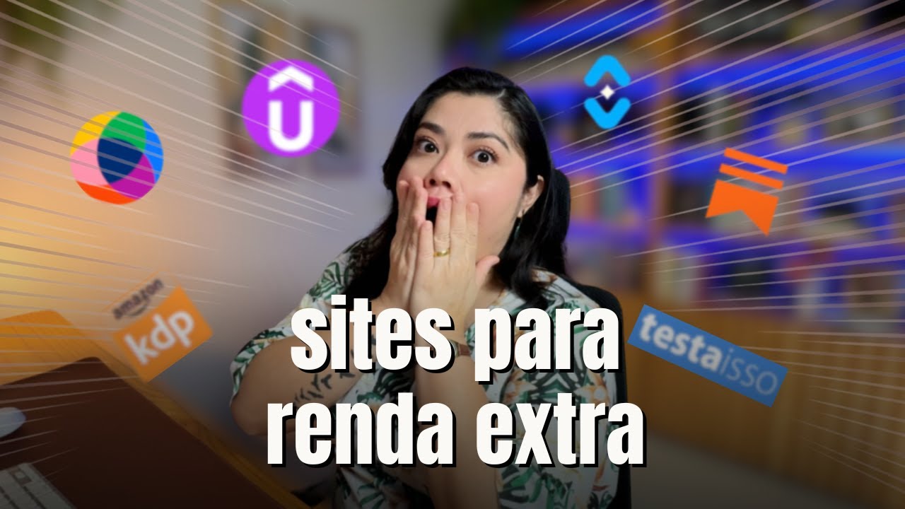 10 sites para ganhar dinheiro em casa | Renda Extra | Wanessa Castro