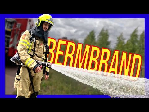 🔥 Bermbrand in Lunteren!  - VOLUNTEERS DUTCH FIREFIGHTERS -