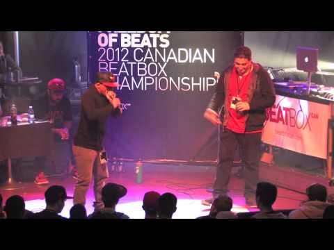 BBK vs Chris Fernandez - 2012 Canadian Beatbox Champs - First Round