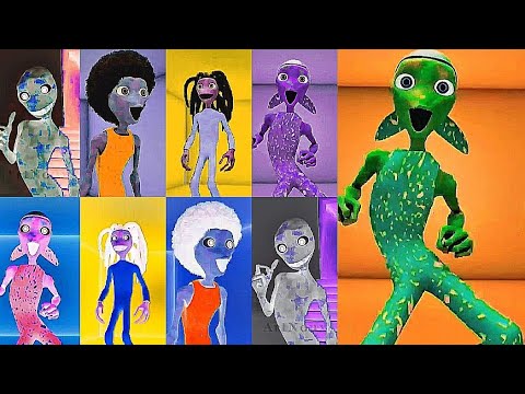 ME KEMASTE ULTRA REMIX 2024/ FUNNY ALIEN DANCE CHALLENGE @DamSamTv