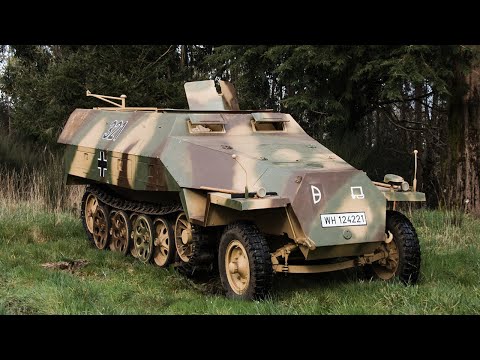 Hanomag Sd.Kfz. 251 Ausf. D, a lenda blindada alemã da Segunda Guerra Mundial