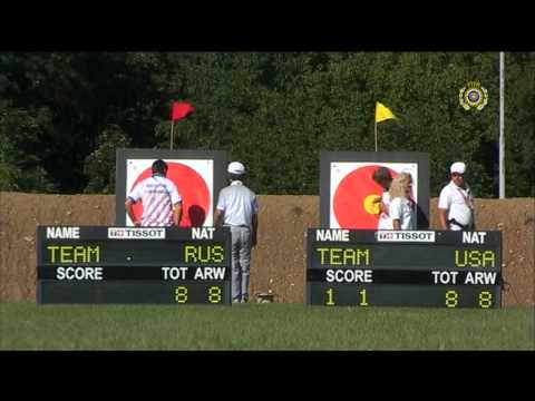 Russia v USA – compound mixed team gold | Belgrade 2009 Universiade