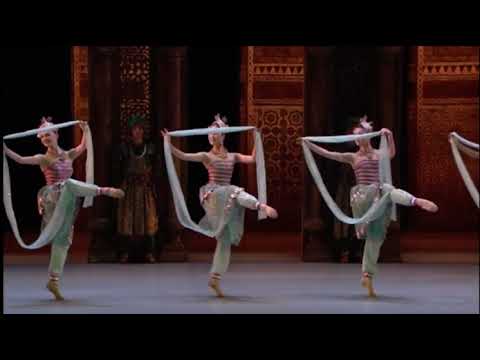 LA BAYADÈRE - Ancle Scarf Dance  (Opera de Paris)