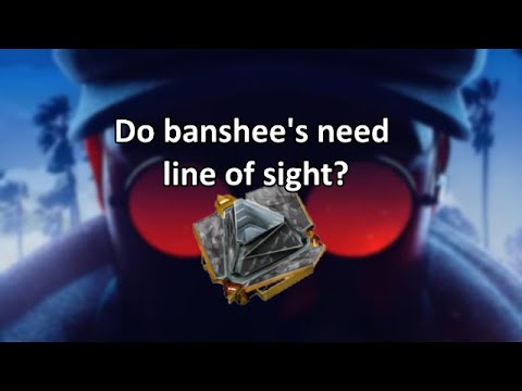 Do Melusi's banshees need line of sight?