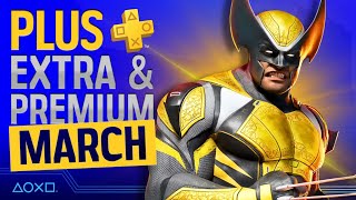 PlayStation Plus Extra & Premium Games - March 2024